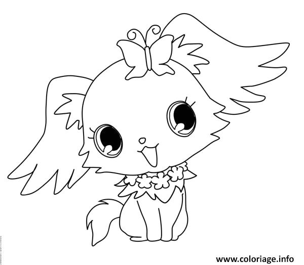 Coloriage De Jewelpet Coloriage Jewelpet Peridot Dessin