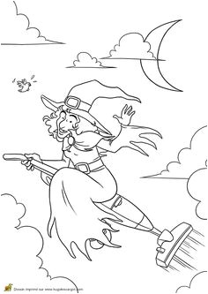 Coloriage De Kiki Coloriage De Kiki L Apprentie sorci¨re Color My World