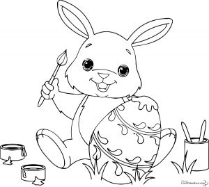Coloriage De Lapin Trop Mignon A Imprimer Coloriage Bebe Lapins Moderne Graphie Coloriage Lapin Mignon