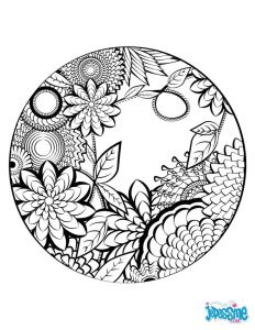 Coloriage De Mandala A Colorier Sur L ordinateur 124 Best Coloriages Mandala Images On Pinterest