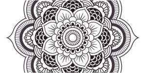 Coloriage De Mandala A Colorier Sur L ordinateur Mandalas Colorier Et A Imprimer Magicmaman