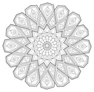 Coloriage De Mandala A Colorier Sur L ordinateur Nouveau Mod¨le Coloriage