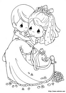 Coloriage De Mariage A Imprimer Gratuit Coloriage Mariage Coloriage Moments Precieux 9 1438