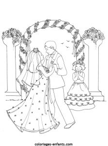 Coloriage De Mariage A Imprimer Gratuit Coloriage Mariage Coloriages Mariage 02 1437
