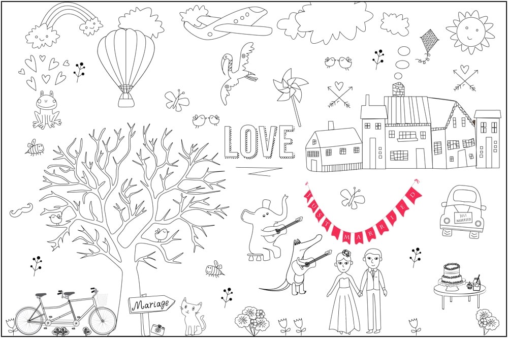 Coloriage De Mariage A Imprimer Gratuit Coloriage Mariage   Imprimer Coloriage Mariag 2298