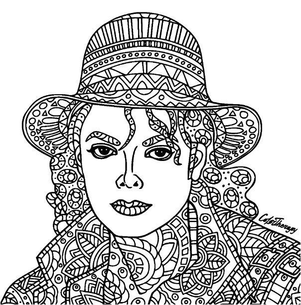 Coloriage De Michael Jackson Michael Jackson Coloring – Fun Time