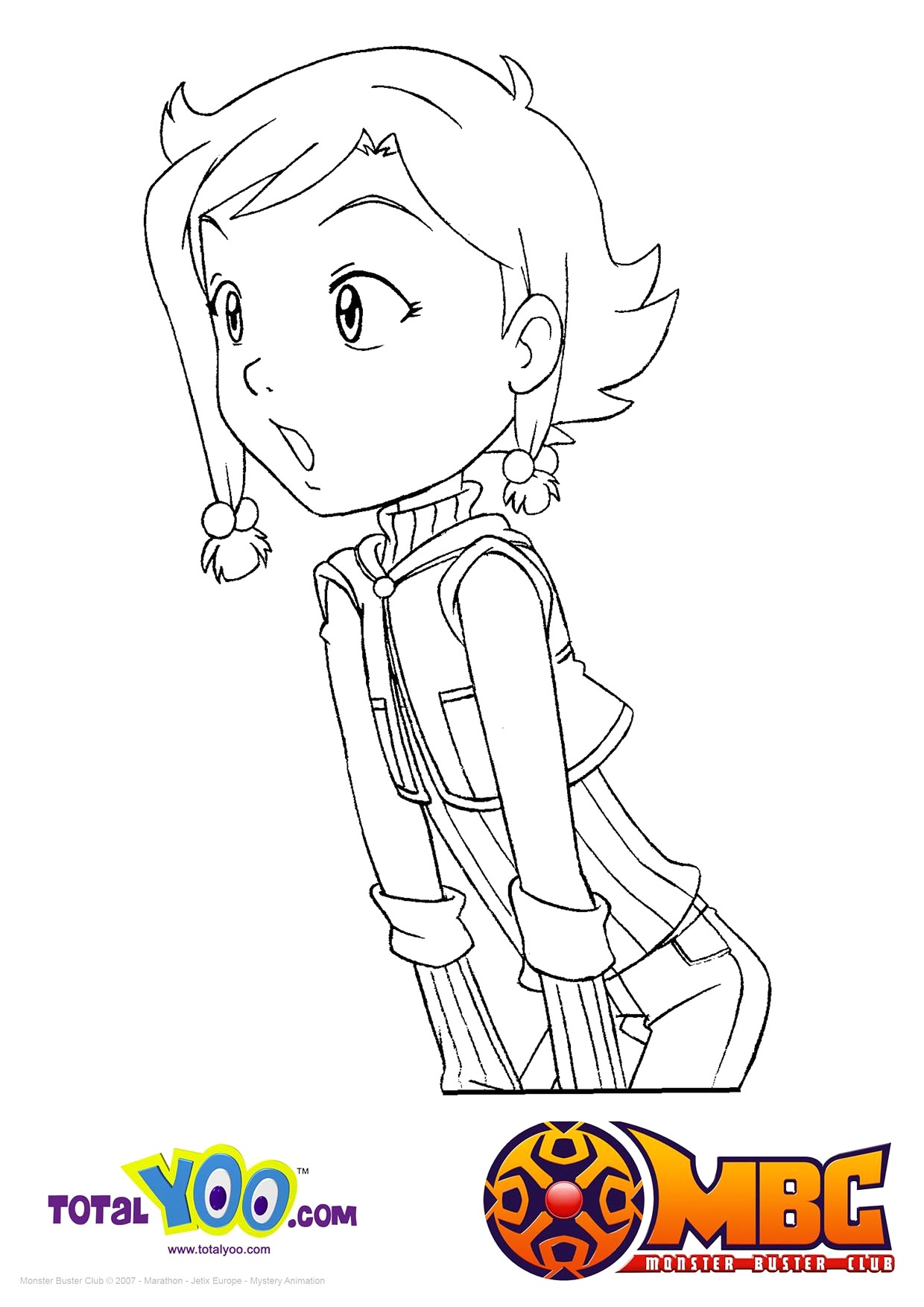 Coloriage De Monster Buster Club Jeux De Monster Buster Club Beau Belle Coloriage Monster Buster Club