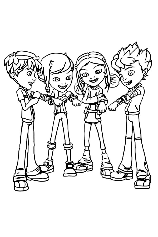 Coloriage De Monster Buster Club Monsterbusterclub Coloriage De Monster Buster Club Monsterbusterclub