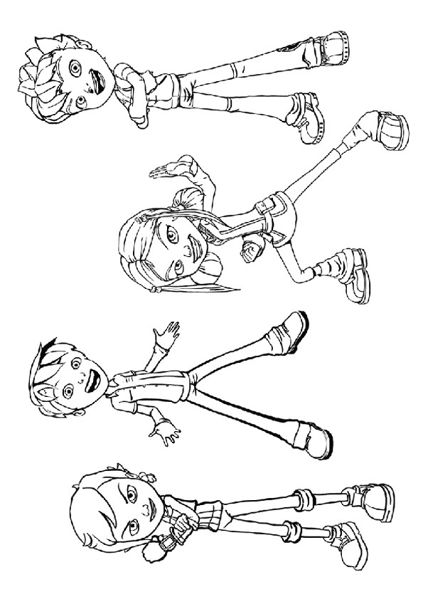 Coloriage De Monster Buster Club the Monster Buster Club Resources Monster Buster Club Coloring Pages