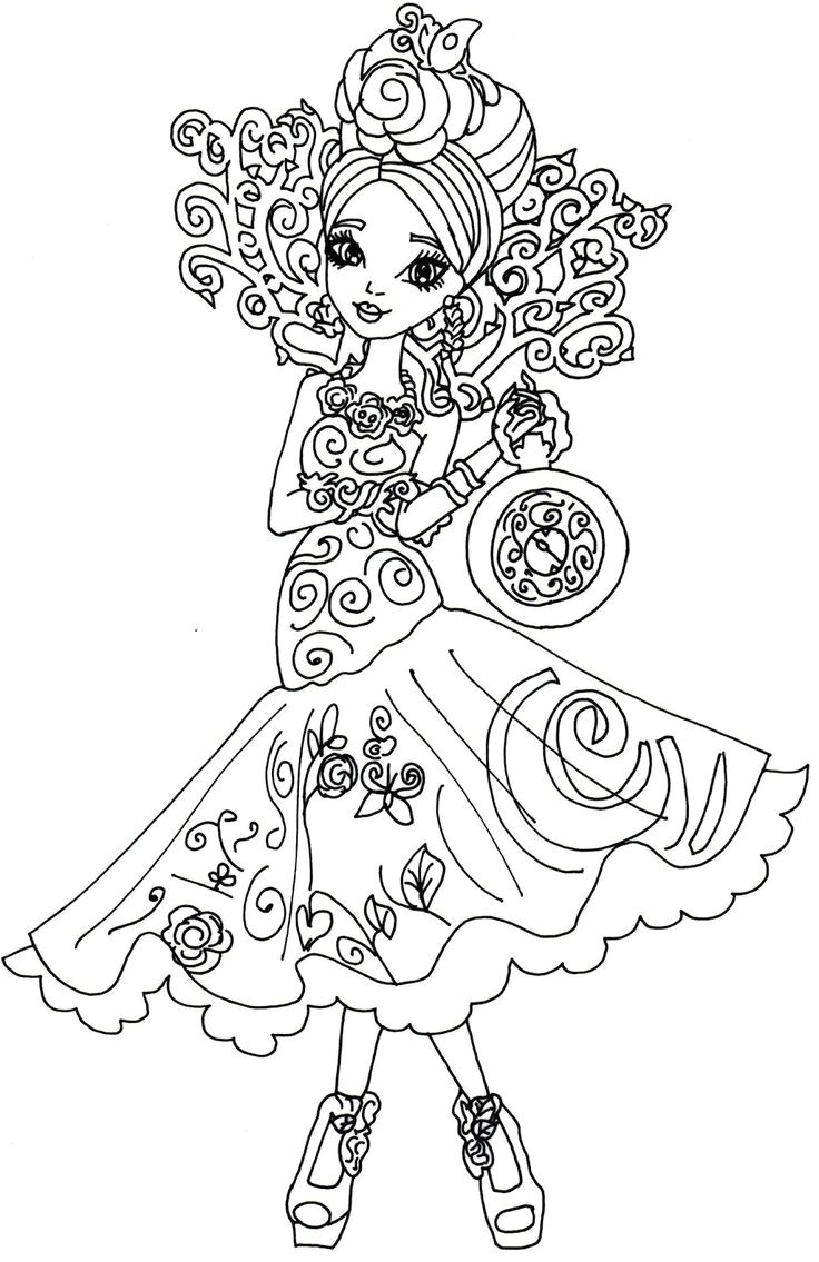 Coloriage De Monster High à Imprimer Gratuit 286 Best 2 Color Ever after High Images On Pinterest