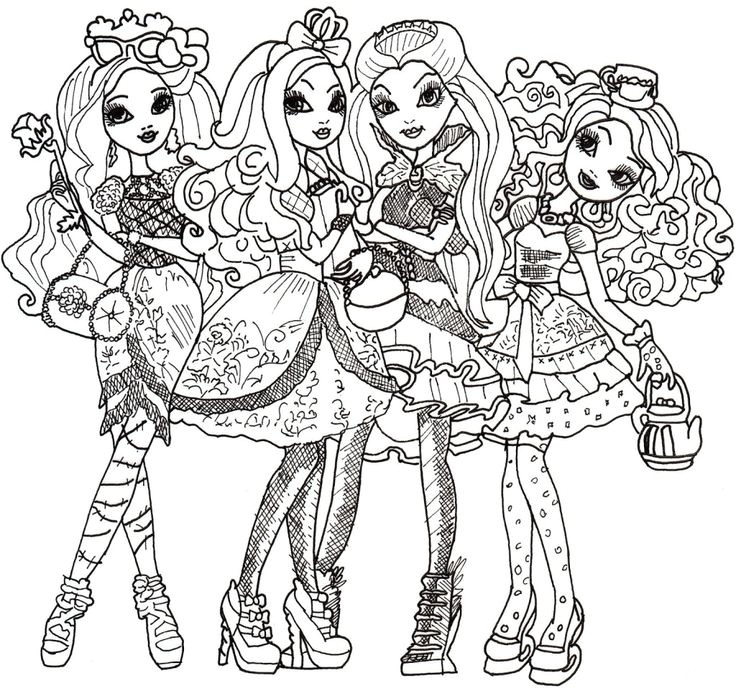 Coloriage De Monster High à Imprimer Gratuit 83 Best Ever after High Images On Pinterest