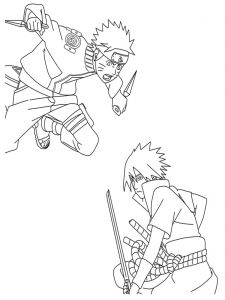 Coloriage De Naruto Demon Renard 21 Superbe Décoration Coloriage De Naruto Et Sasuke