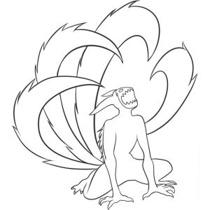 Coloriage De Naruto Shippuden Kyubi Coloriage Naruto Shippuden Kyubi