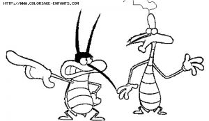 Coloriage De Oggy Et Les Cafards Dessins Gratuits Colorier Coloriage Oggy Imprimer