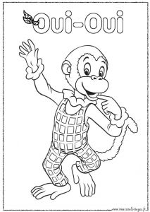 Coloriage De Oui Oui à Imprimer Oui Oui Coloriage Coloriage De Ouioui Et Ses Amis Ouioui Joue Au