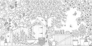 Coloriage De Paysage Pour Adulte Coloriage Pour Adulte Paysage