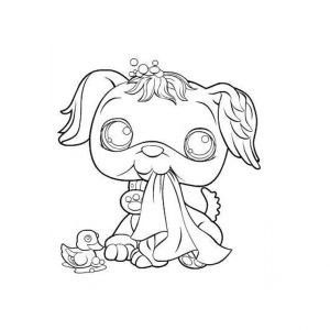 Coloriage De Petshop A Imprimer Gratuit Site Des Pet Shop Az Coloriage