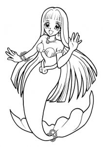 Coloriage De Pichi Pichi Pitch 9 Best Mermaid Melody Pichi Pichi Pitchçç ç¾äººé Images On