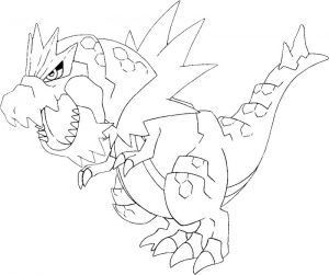 Coloriage De Pokemon Mega Evolution Coloriage De Pokemon Xy
