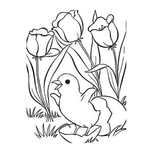 Coloriage De Printemps A Imprimer Gratuit Coloriage Arbre Printemps Maternelle Coloriages Printemps assistante
