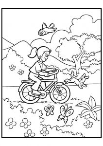 Coloriage De Printemps A Imprimer Gratuit Printemps Coloriage Maternelle