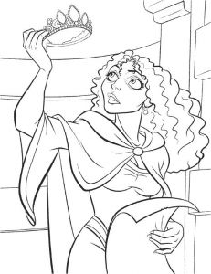 Coloriage De Reponse Coloriage Disney Raiponce Kristoff Le Petit Copain De Elsa Disney