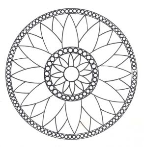 Coloriage De Rosace à Imprimer Charmant Mandala Printemps Zeitgenössisch Ideen Färben Blsbooks