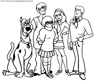 Coloriage De Scooby Doo A Imprimer Imprimer Sur Internet Az Coloriage