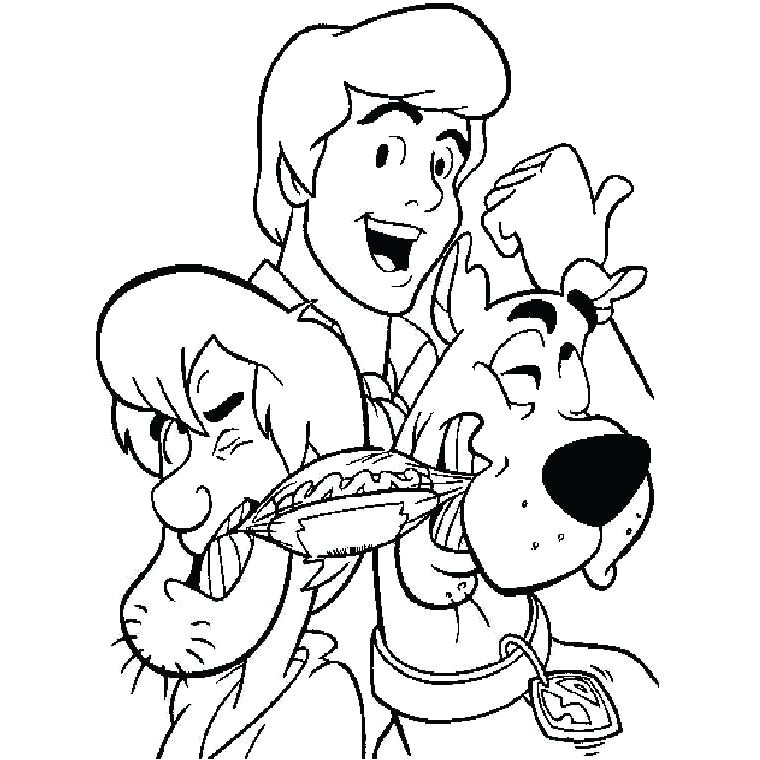 Coloriage De Scoubidou Coloriage Scooby Doo Sammy – Fashionzenfo