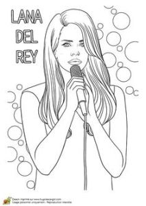 Coloriage De Selena Gomez Coloriage Celebrites Selena Gomez Fashion Coloring