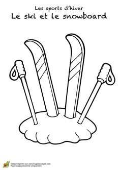 Coloriage De Skieur Joueur De Badminton   Colorier Tennis or Badminton