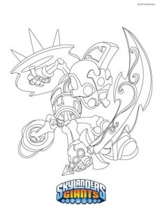 Coloriage De Skylanders Giants Coloriage Skylanders Giants A Blogueur Coloriages