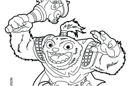 Coloriage De Skylanders Swap force Coloriage Skylanders Swap force Thumpback Find This Pin and More