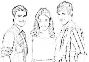 Coloriage De Violetta A Colorier Coloriage Violetta Leon