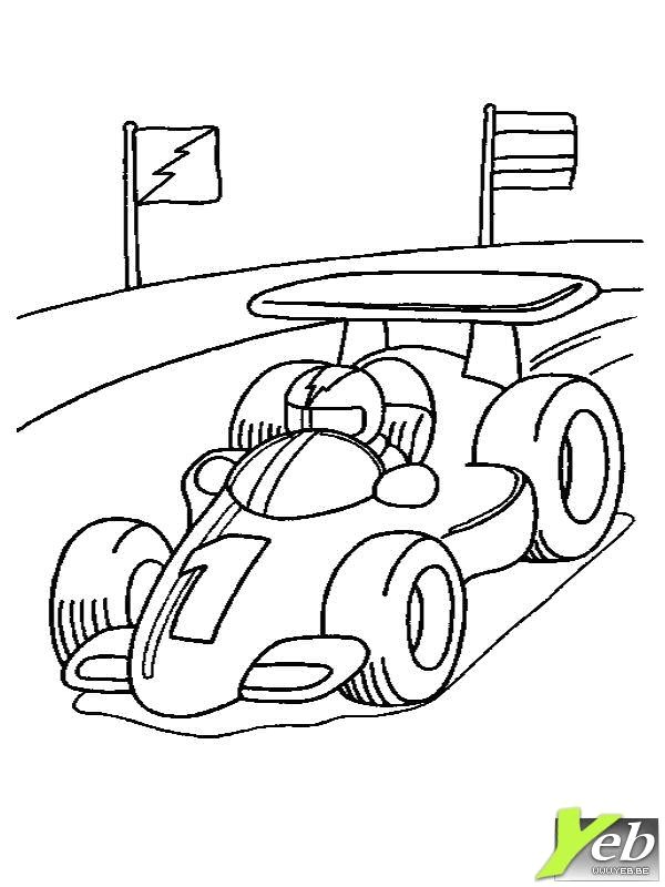 Coloriage De Voitures De Courses Decote D Une Voiture Voiture De Sport Pas Cher Doccasion Voiture
