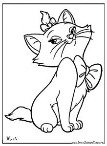 Coloriage Des Aristochats Coloriages Les Aristochats Coloring Page the Aristocats Marie