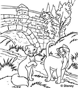 Coloriage Des Aristochats Les Aristochats 1 Coloriage Les Aristochats Coloriages Pour Enfants