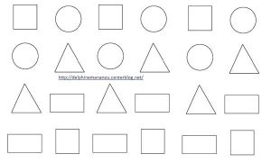 Coloriage Des formes Geometriques Colorier formes Geometriques Maternelle A Colorier – Vssrfo