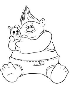 Coloriage Des Trolls Free Troll Colouring Pages Trolls and Fairies