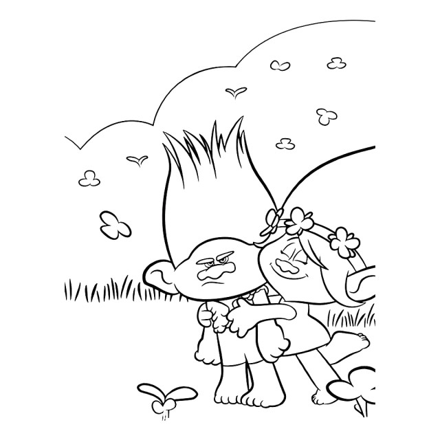 Coloriage Des Trolls top 15 Trolls Coloring Pages