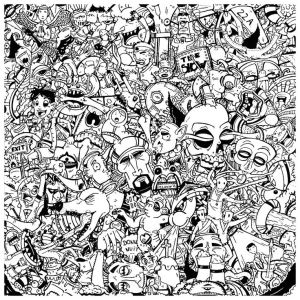 Coloriage Difficile Pour Adulte à Imprimer Best 13 Graffiti & Street Art Coloring Pages Ideas On Pinterest