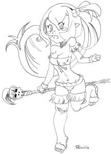 Coloriage Dofus Coloriage Dofus Iop Dessin Dune Sadida Polinahito – Vssrfo