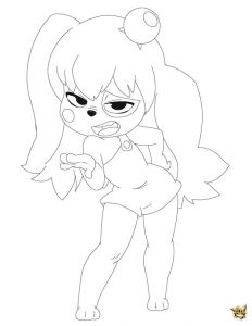 Coloriage Dofus Lilotte Est Un Coloriage De Dofus Imprimer