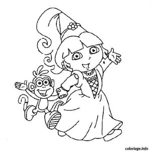 Coloriage Dora Sirene Coloriage Dora Imprimer