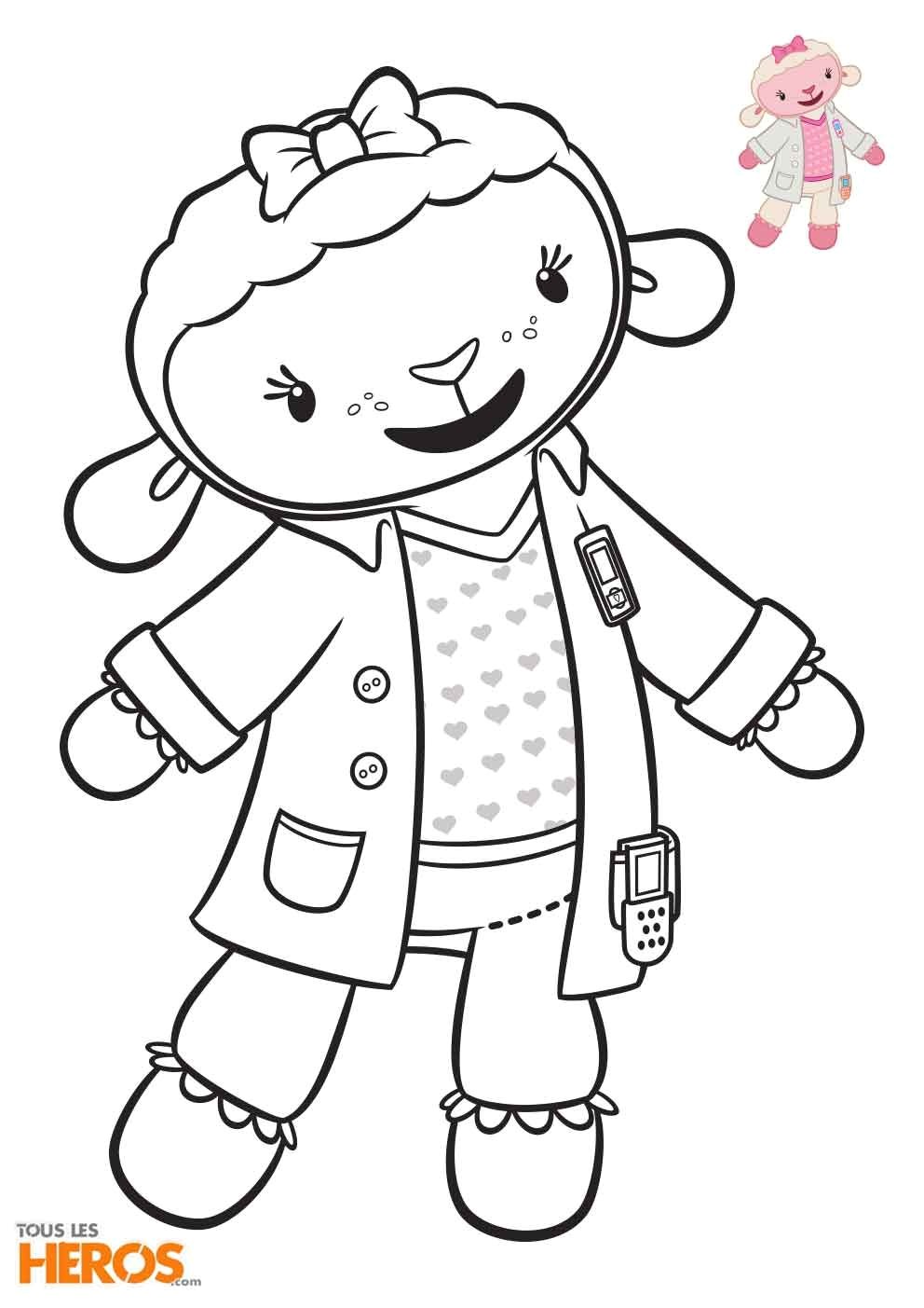 Coloriage Dr La Peluche Cette Semaine tous Les Héros Vous Propose D Imprimer Les Coloriages