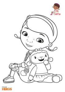 Coloriage Dr La Peluche Les 27 Meilleures Images Du Tableau Docteur Mc Stuffins Sur Pinterest