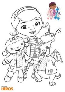 Coloriage Dr La Peluche Site Imprimable Et Textes En Fran§ais