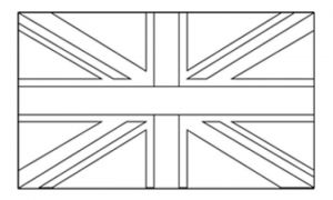 Coloriage Du Drapeau Anglais Coloriage Anglais Drapeau Anglais A Colorier Coloriages élégant