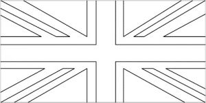 Coloriage Du Drapeau D Angleterre Angleterre Drapeau Coloriage