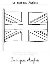 Coloriage Du Drapeau D Angleterre De Image Drapeau Anglais A Imprimer Coloriage Drapeau